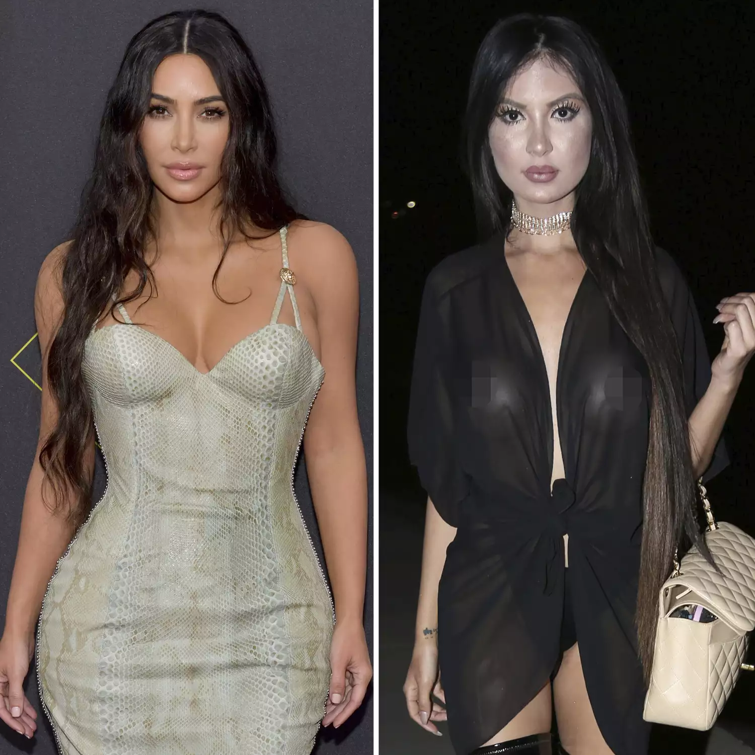 Kim Kardashian y Jennifer Pamplona